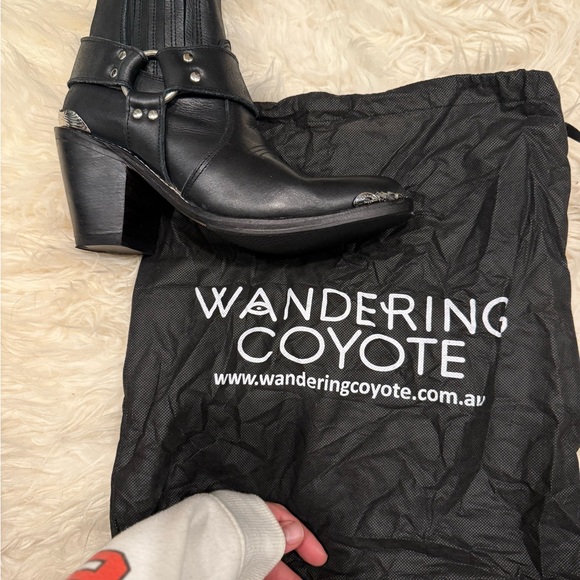 Ankle boots. Cowboy boots. Real leather. - Picture 7 of 9